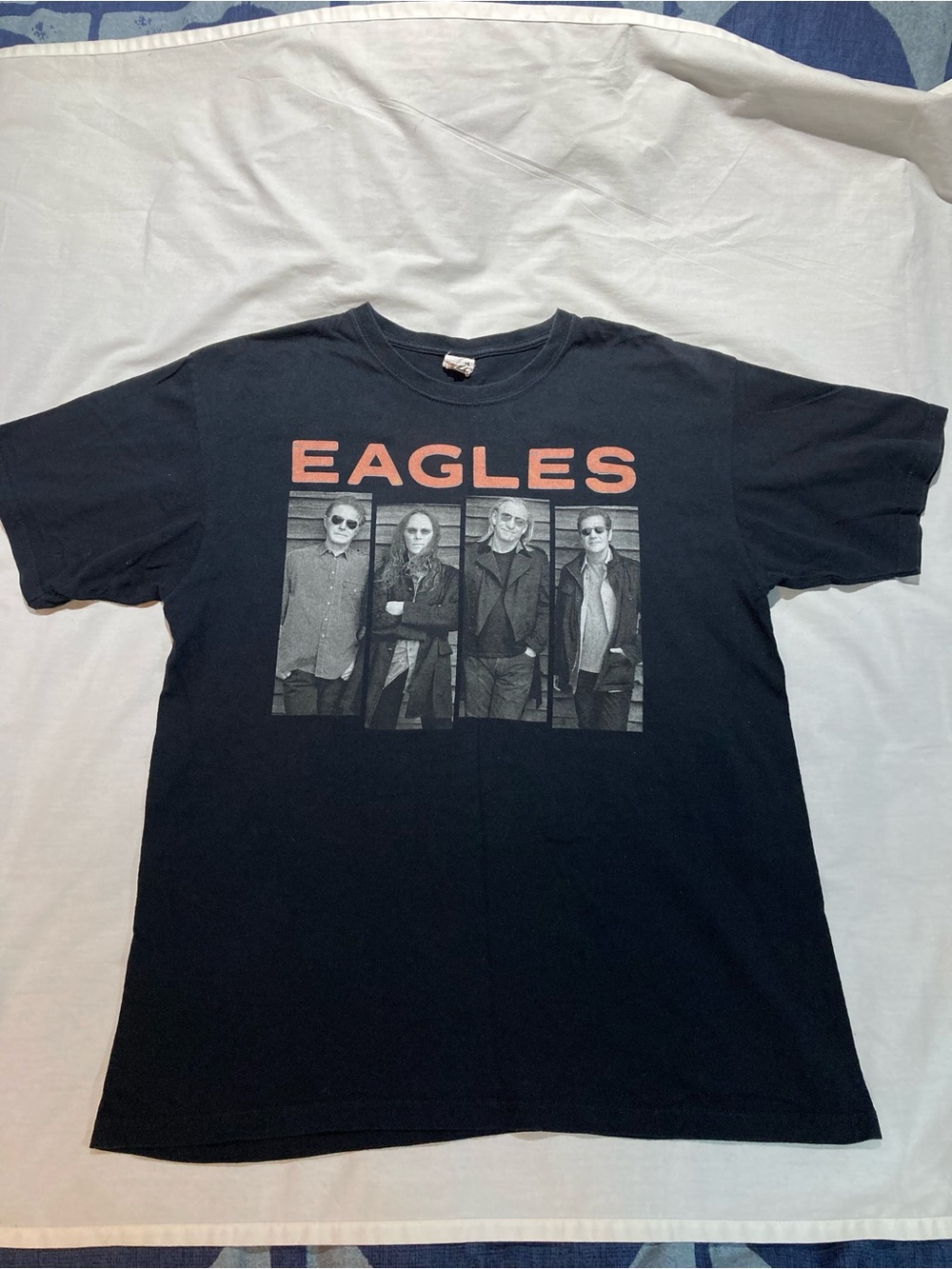 Eagles Band 2012 Tour T-shirt, Men’s size large, Anvil Brand